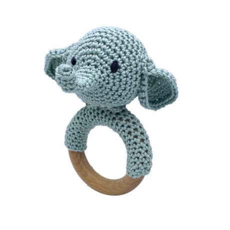 hochet elephant kit crochet bebe mamerserezh