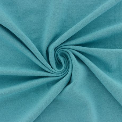 sweat brushed bleu stof fabric