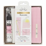 kit couture voyage complet vichy rose mamerserezh