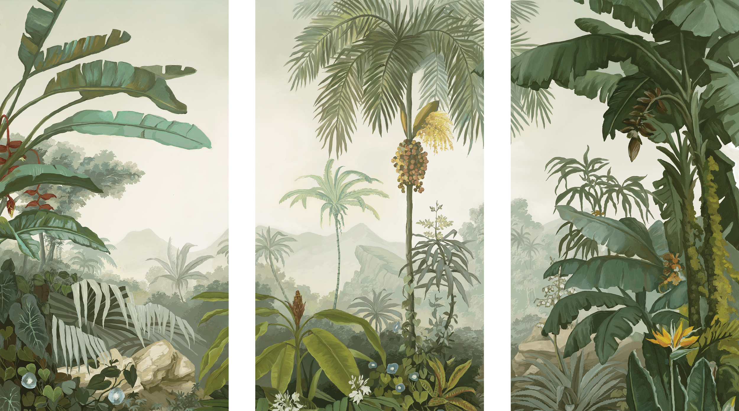 Tsilaosa triptyque couleurs
