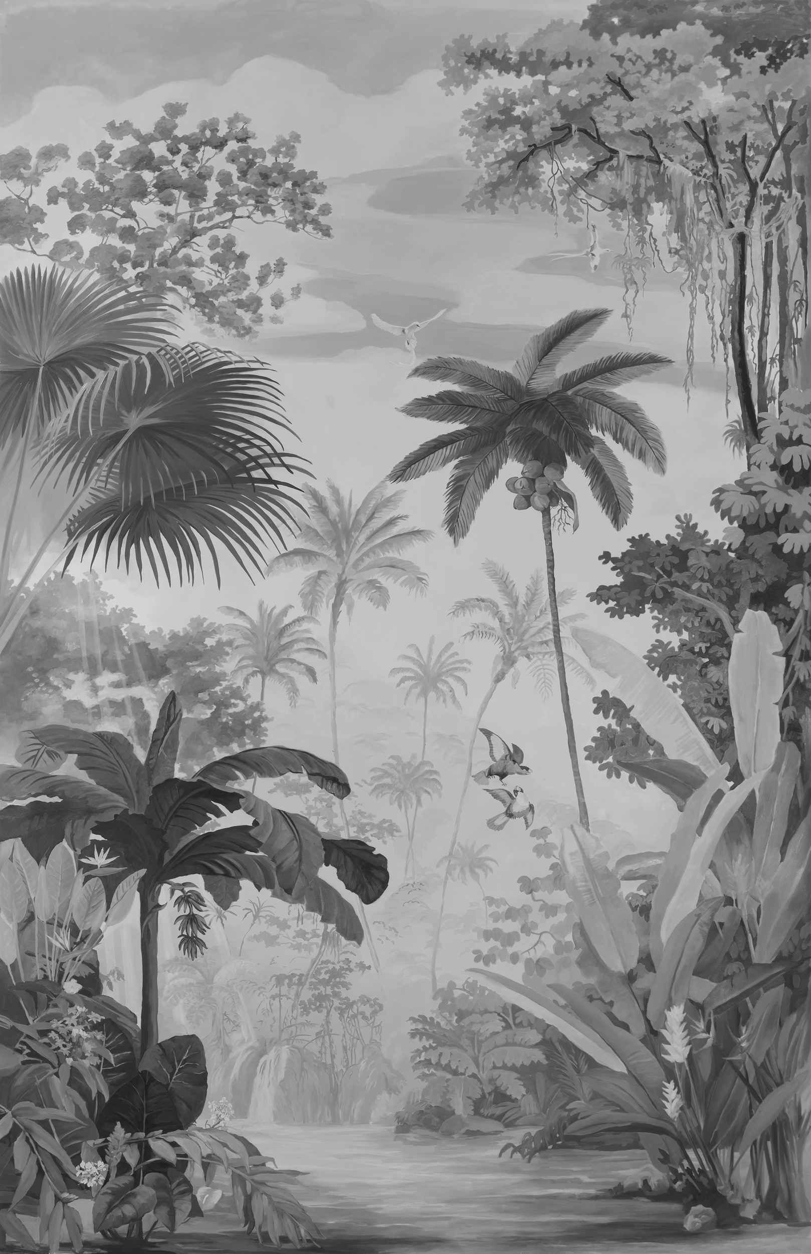 bassin jacaranda grisaille
