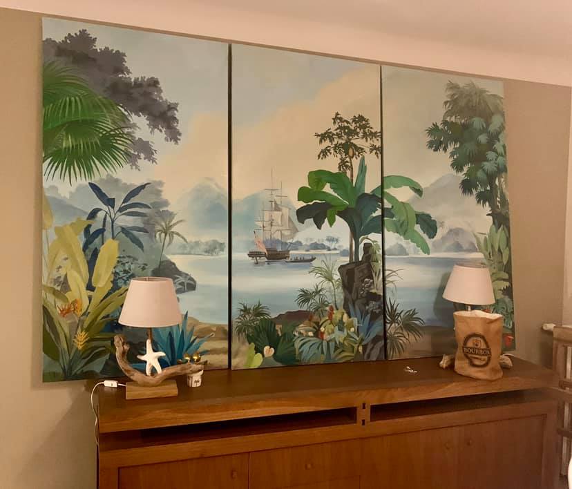 triptyque Baie des Muscades