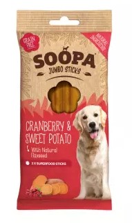 Dental Stick Jumbo Canneberge & Patate douce | Soopa