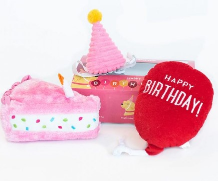 boite anniv rose