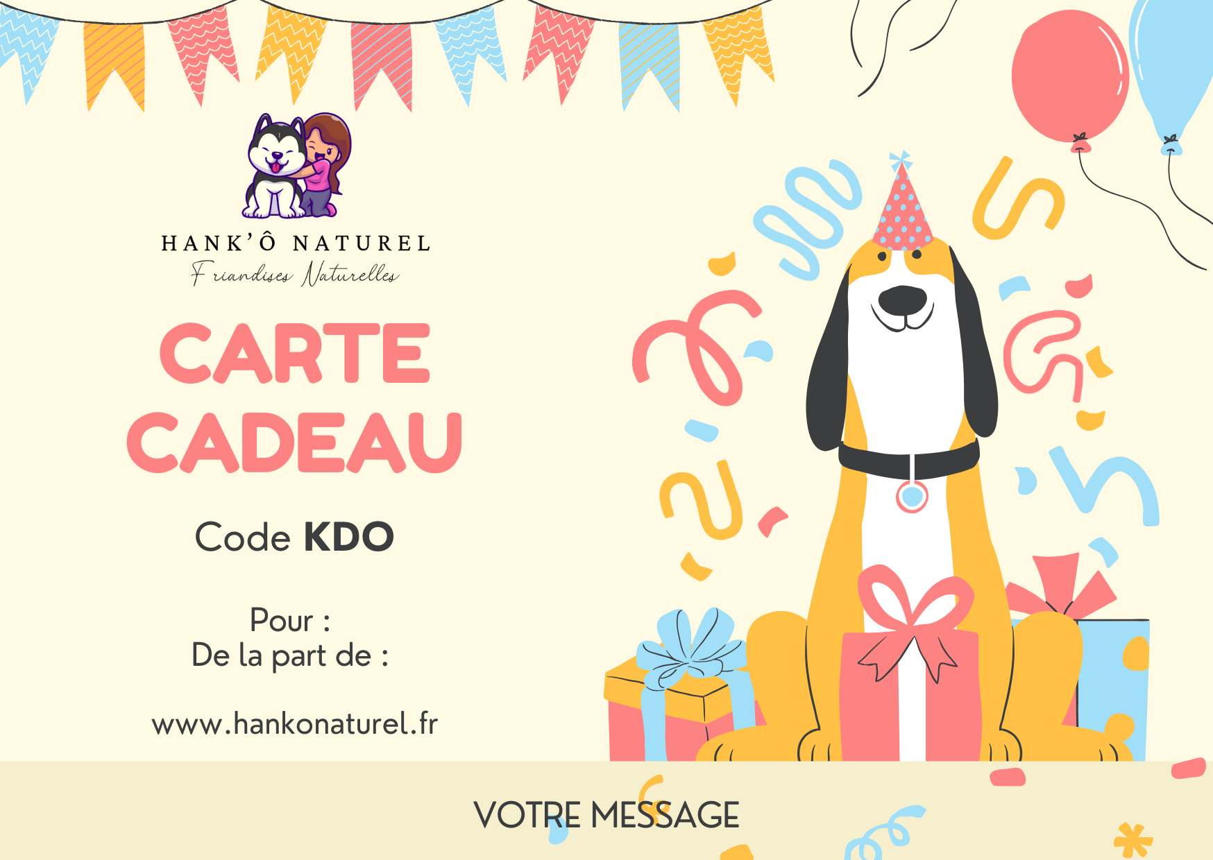 Carte électronique d'Anniversaire d'Animal Domestique Fête de Petits Chiens Colorés (4)