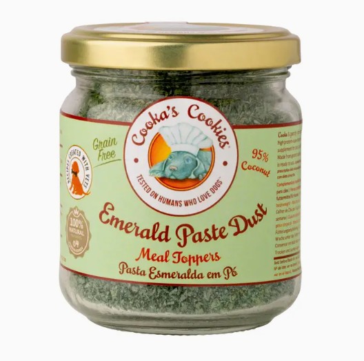 emerald paste dust
