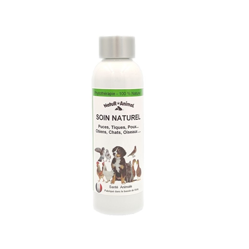 Soin naturel Puces & Tiques 250 ml ~ Natur\'Animal