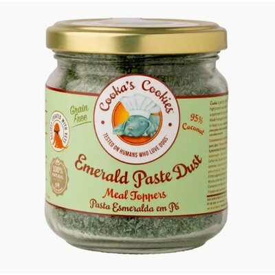 emerald paste dust