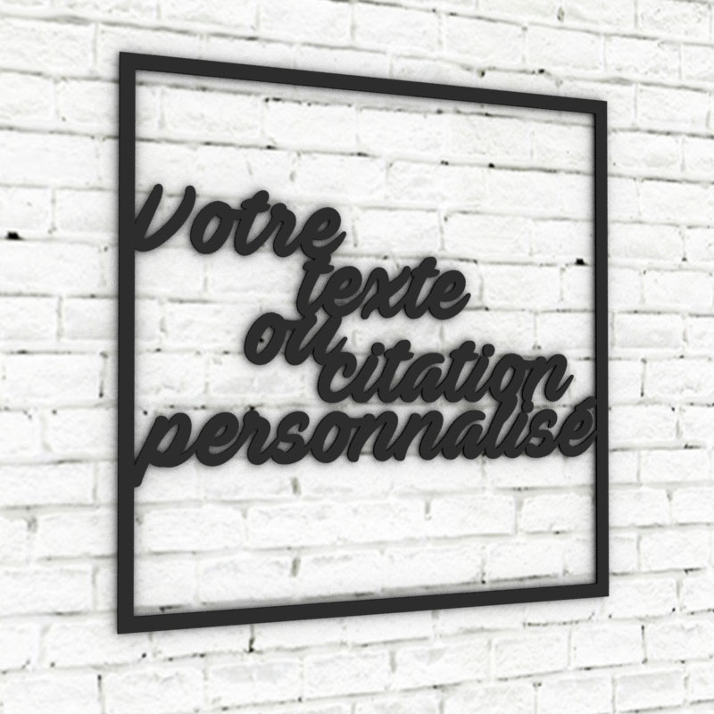 cadre-texte-mural-personnalise-typo-fedan-alu-noir