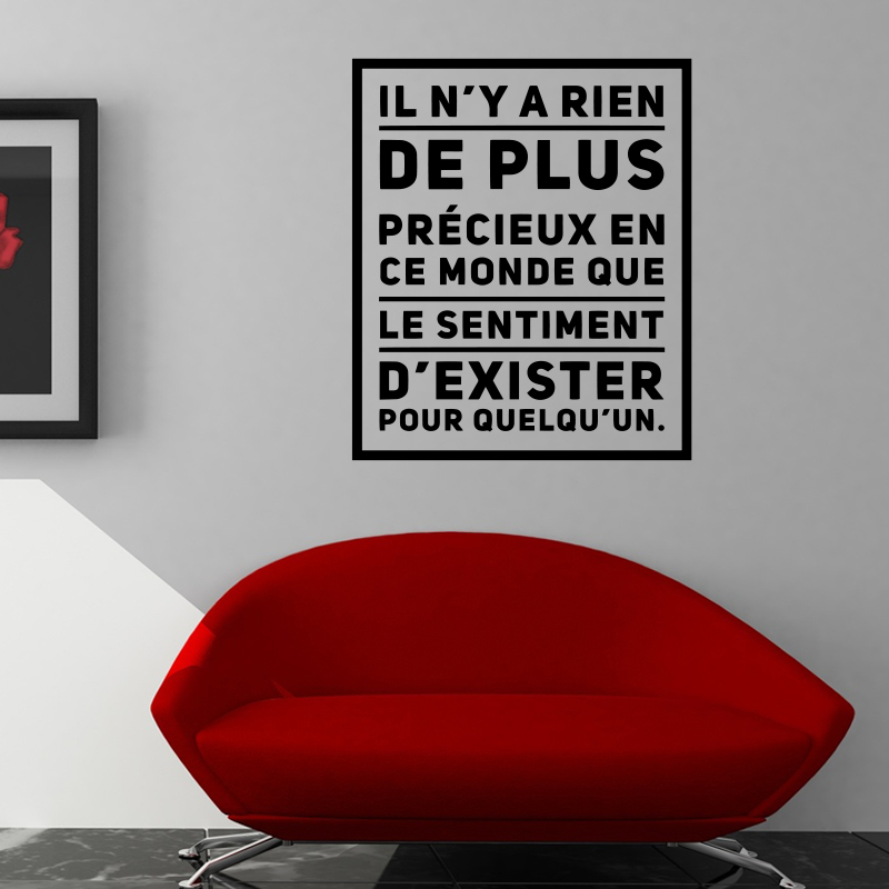 Sticker Citation Amour Sentiment D Exister Artsdeszifs