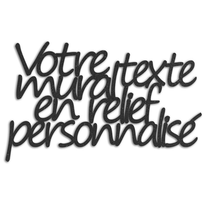 Décoration Murale Métal Personnalisée Motif Chat Noir - Pour Intérieur/extérieur - Cadeau Personnalisé