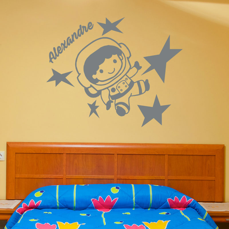 sticker-prenoms-astronaute-gris