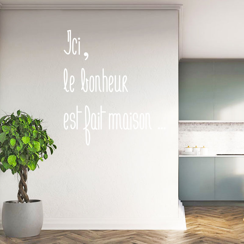 sticker-citation-bonheur-fait-maison-couleur-blanc