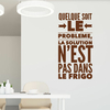 sticker-citation-probleme-frigo-couleur-marron