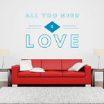 sticker-citation-all-you-need-is-love-couleur-bleu