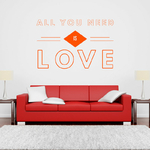 sticker-all-you-need-is-love-orange