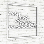 cadre-texte-mural-personnalise-typo-fedan-alu-blanc