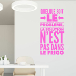 sticker-citation-probleme-frigo-couleur-rose