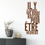 sticker-citation-etre-heureux-couleur-marron