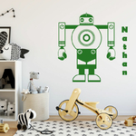sticker-prenom-personnalisé-robot-vert