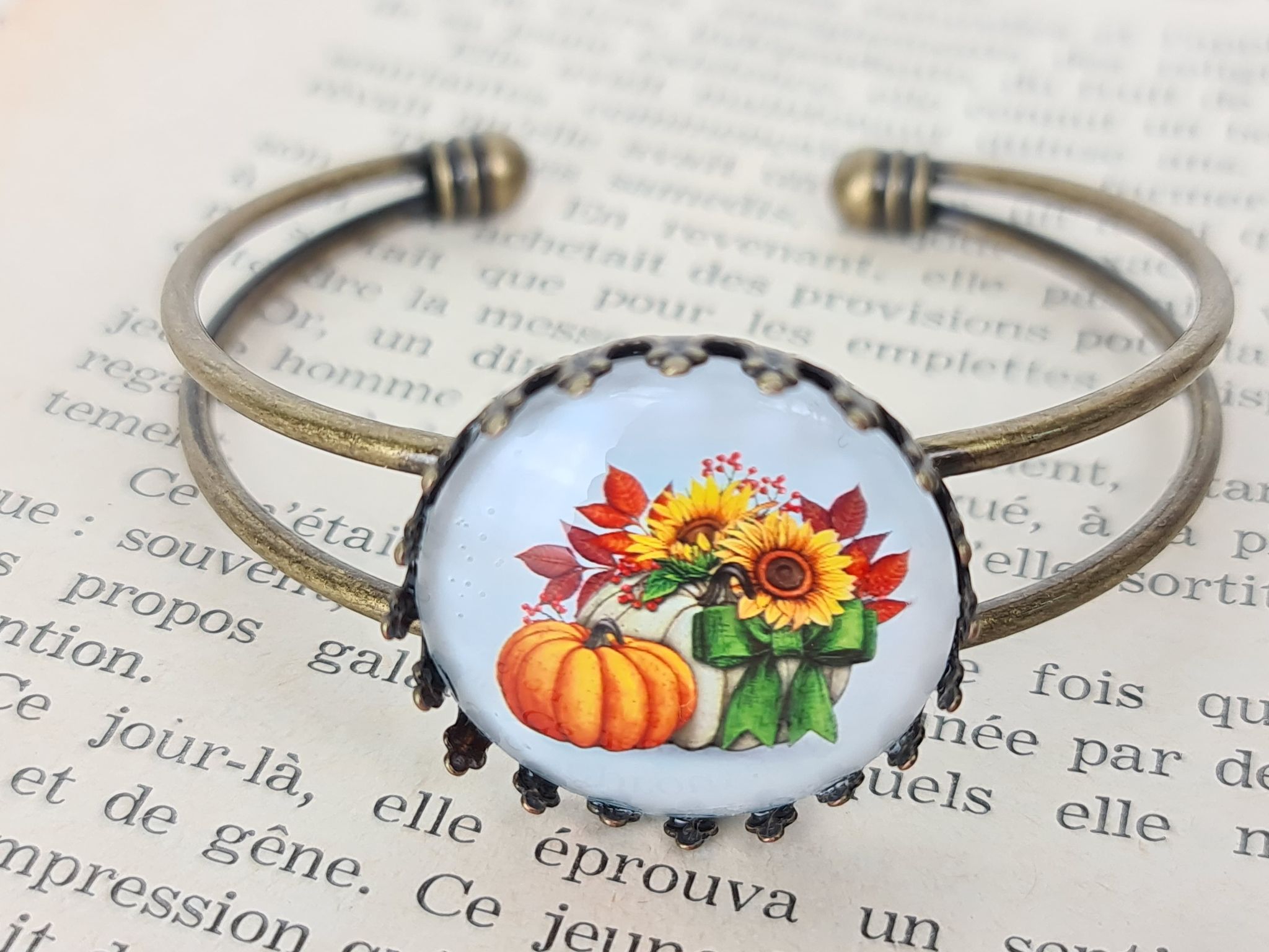 MNBRA003bb_bracelets-retro-style-vintage-victorien-automne-citrouille