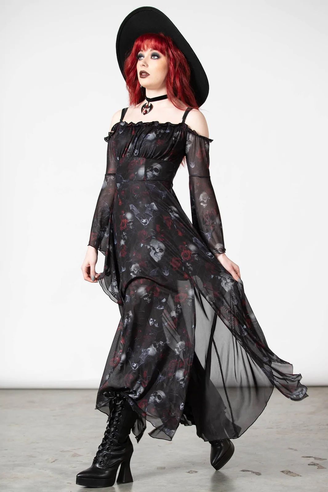 Robe longue gothique new arrivals