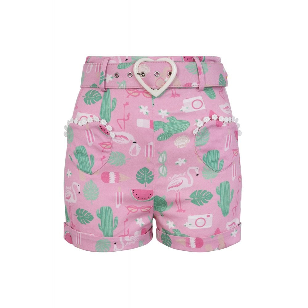 cclisasfbb_short-pin-up-rockabilly-50-s-retro-lisa-summer-flamingo