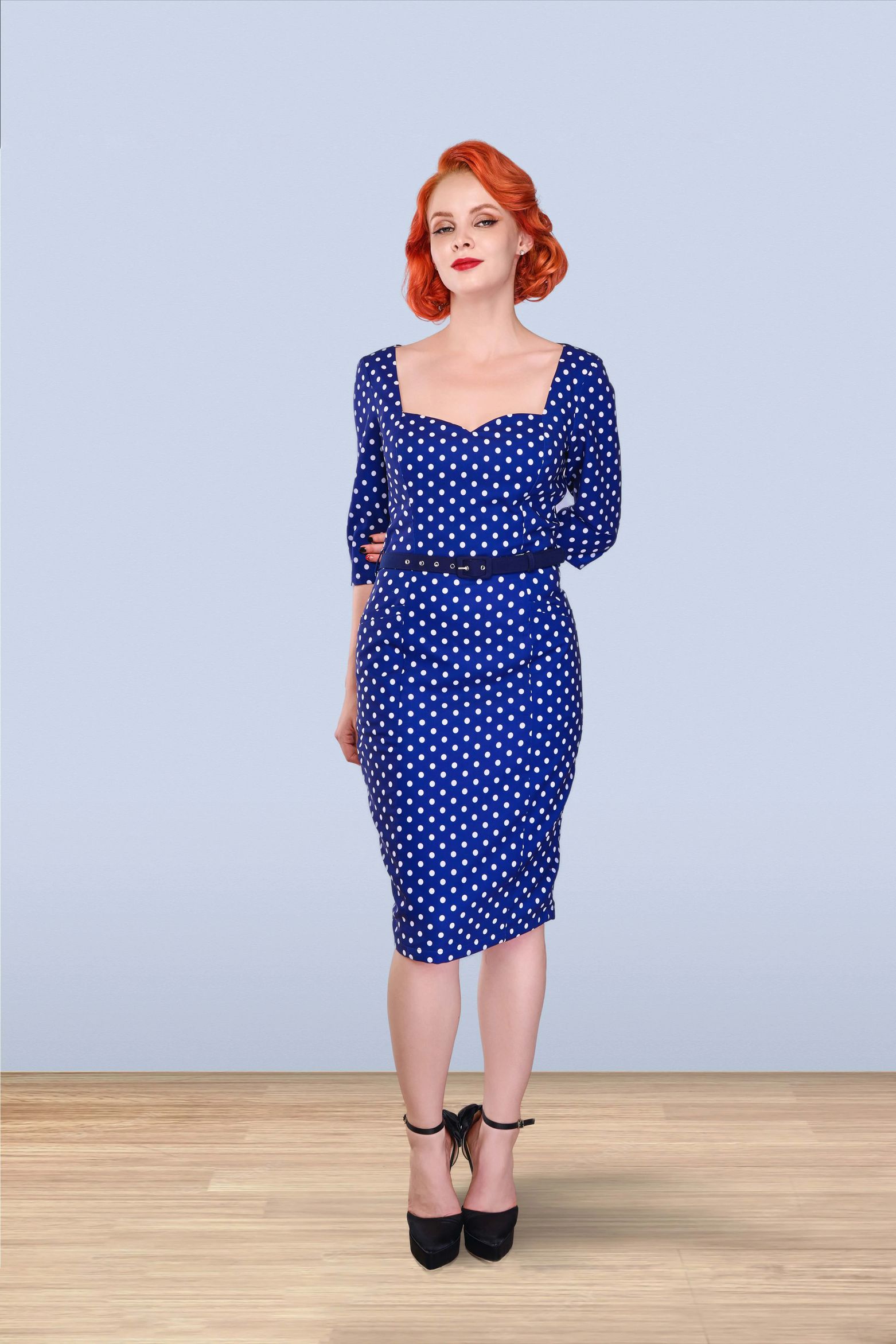 Robe Crayon Rockabilly Retro Pin Up 50 s Lindy Bop Patty Polka Vetements Robe belldandy