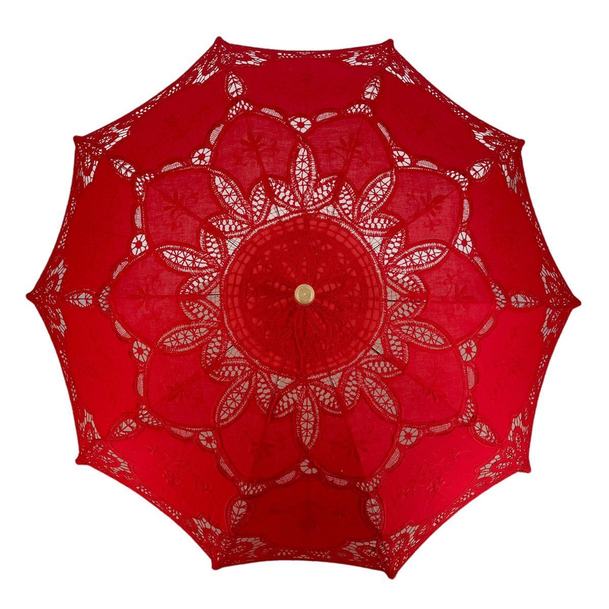 Ombrelle En Dentelle 100% Coton - Neuf Avec étiquettes, Style Parapluie élégant