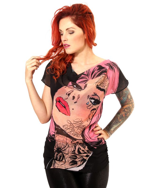 licf009_top-tee-shirt-rockabilly-pin-up-glam-rock-pop-sad-girl