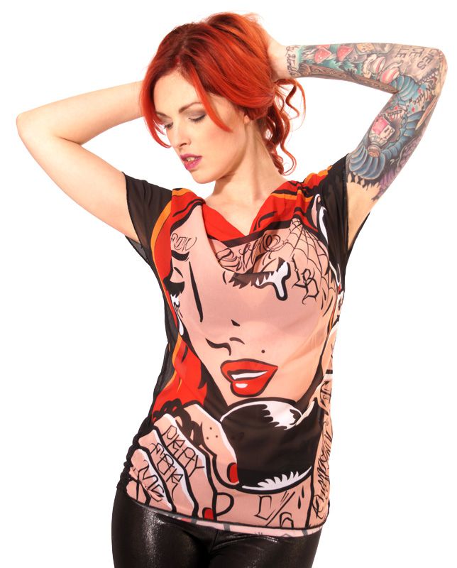 licf002_top-tee-shirt-rockabilly-pin-up-glam-rock-pop-call-me