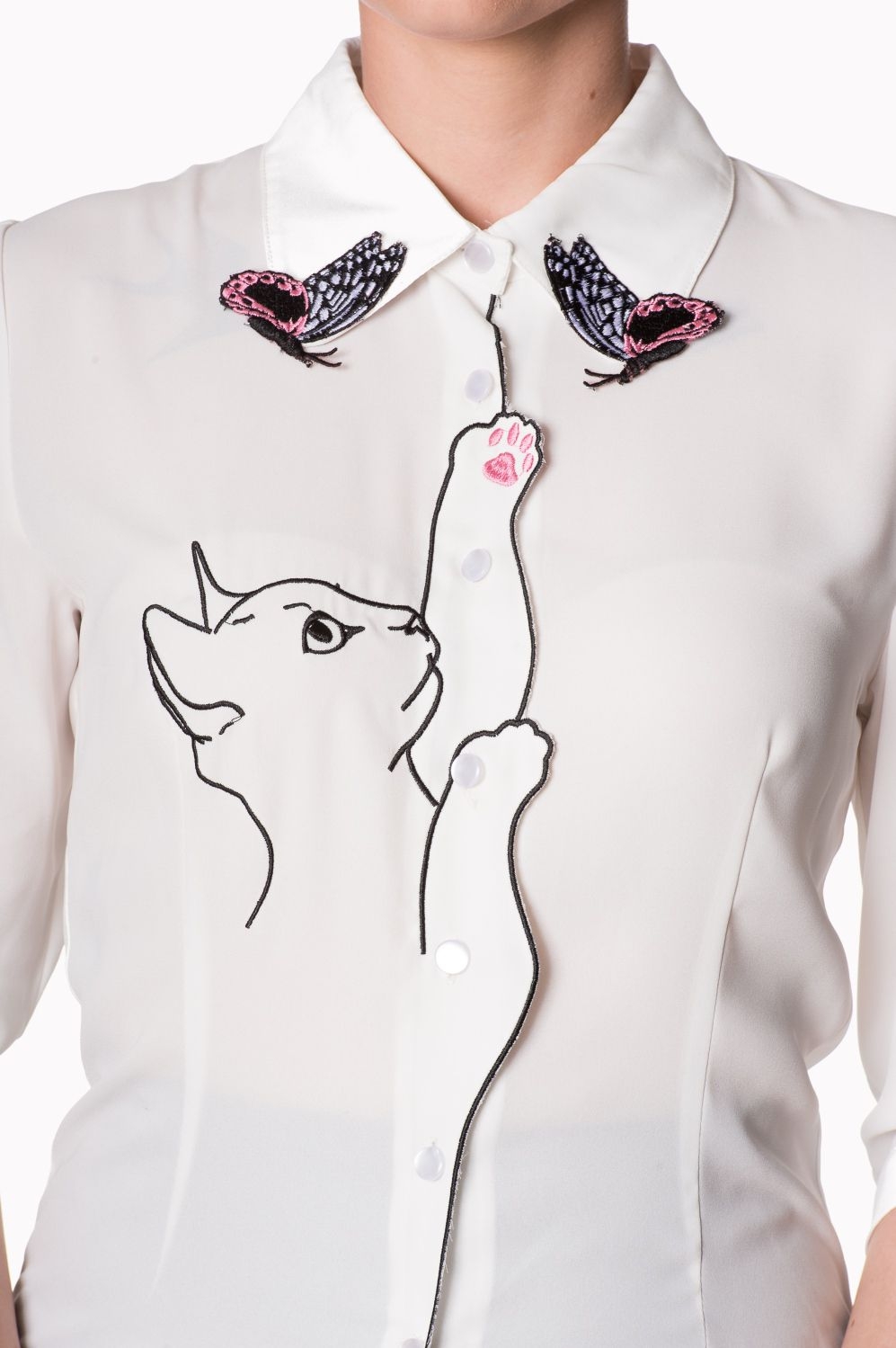 bnbl1308whtbb_chemisier-pin-up-retro-50-s-rockabilly-glam-chic-snow-bird-chat-kitty