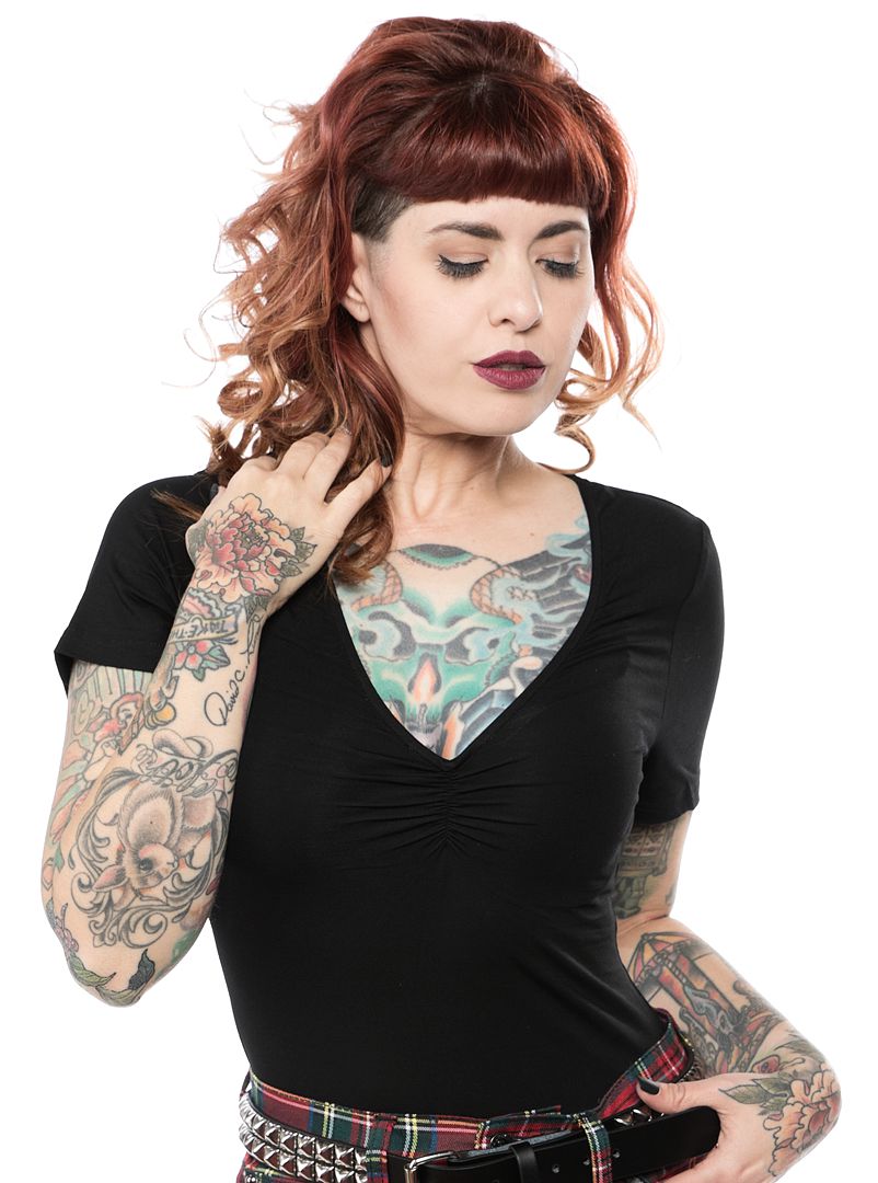 rockabilly pin up tops