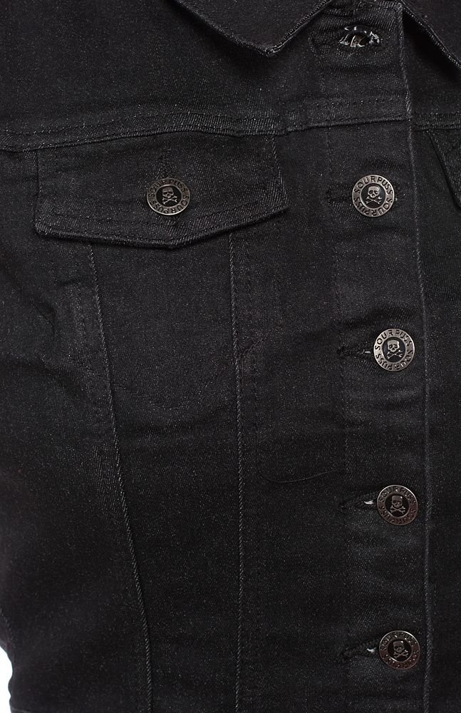 SPVE17b_blouson-veste-jeans-pinup-retro-50-s-rockabilly-noir
