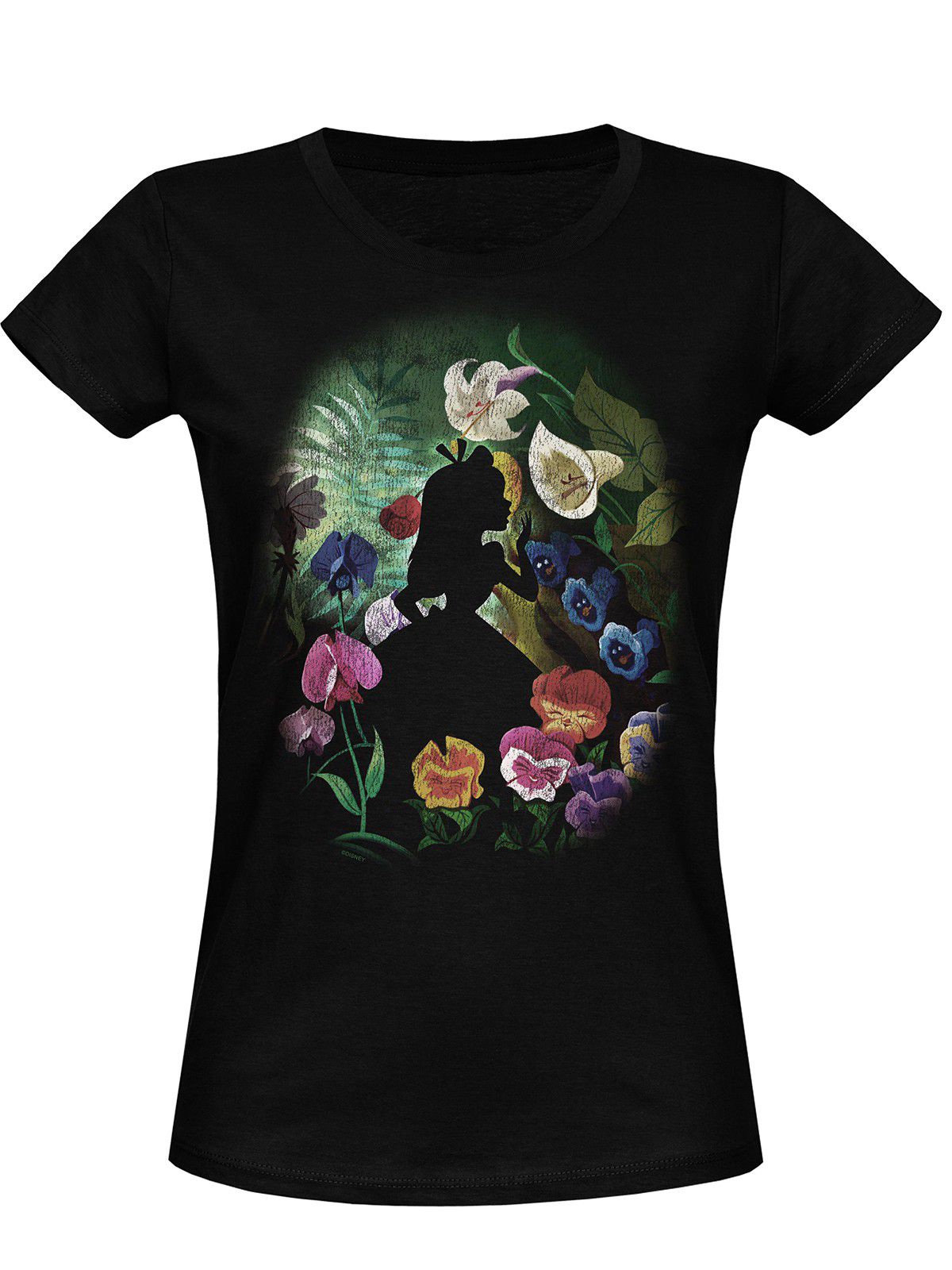 t shirt alice au pays des merveilles