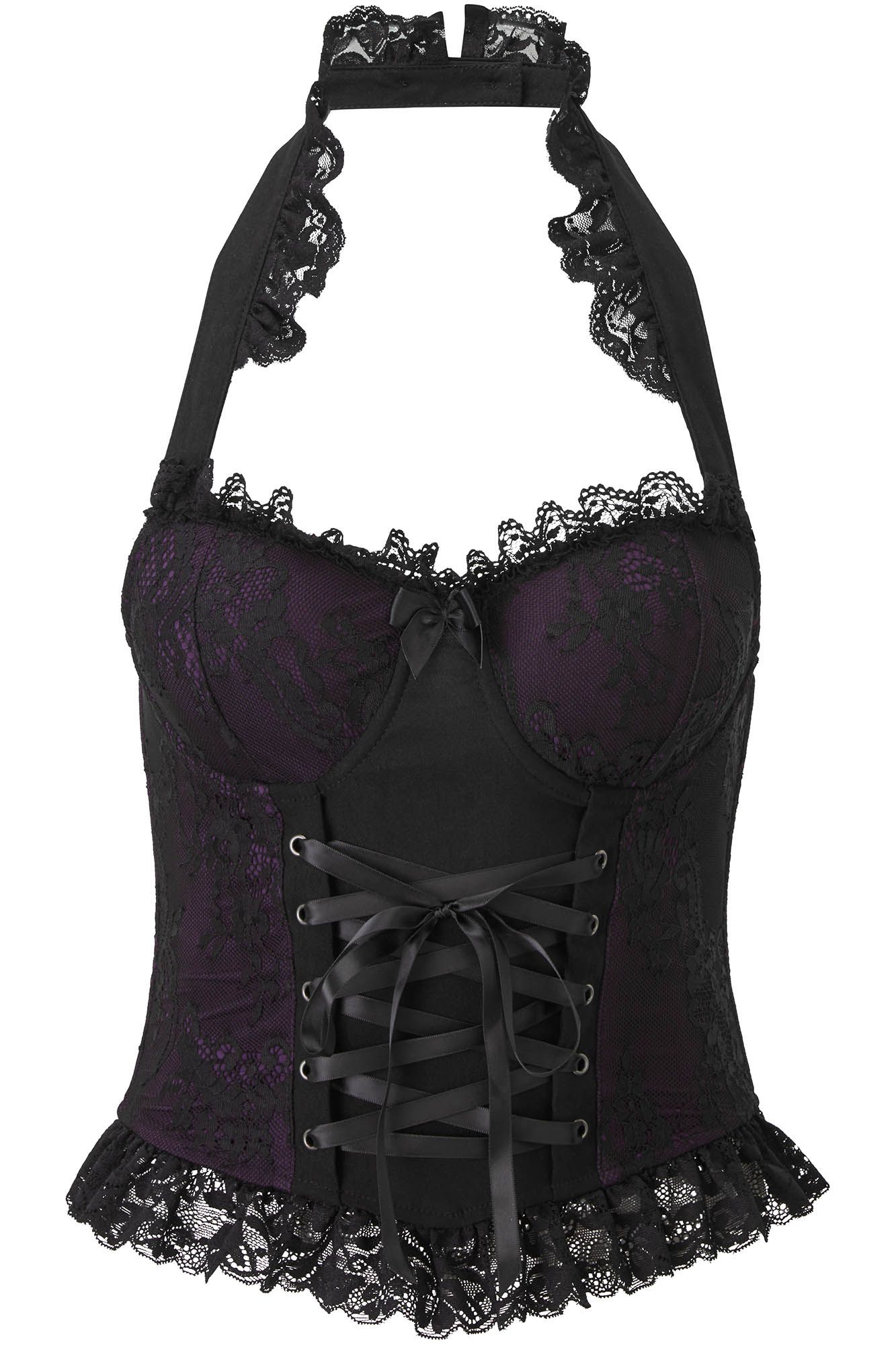 Top Bustier Corset Killstar Gothique Glam Rock Vampire Bait