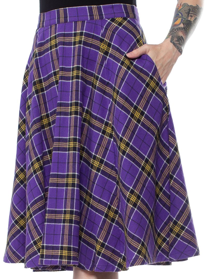 SPSK113_jupe-Rockabilly-Pin-Up-Retro-Sourpuss-Ecossais-Violet