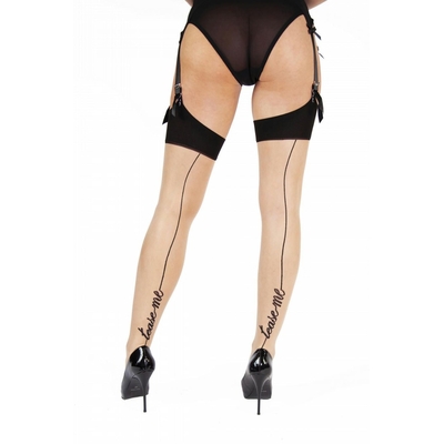 Bas Playful Promises Rockabilly Pin-Up Rétro 50's Glamour Couture Tease Me