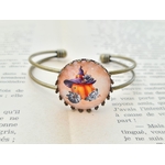 MNBRA004_bracelets-retro-style-vintage-victorien-automne-pumpkin-witch