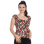 ps6632_top-tee-shirt-rockabilly-pin-up-retro-50-s-strawberry-sundae
