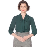 bnbl14030grn_chemisier-pin-up-retro-50-s-rockabilly-glam-chic-perfect-pussybow-vert