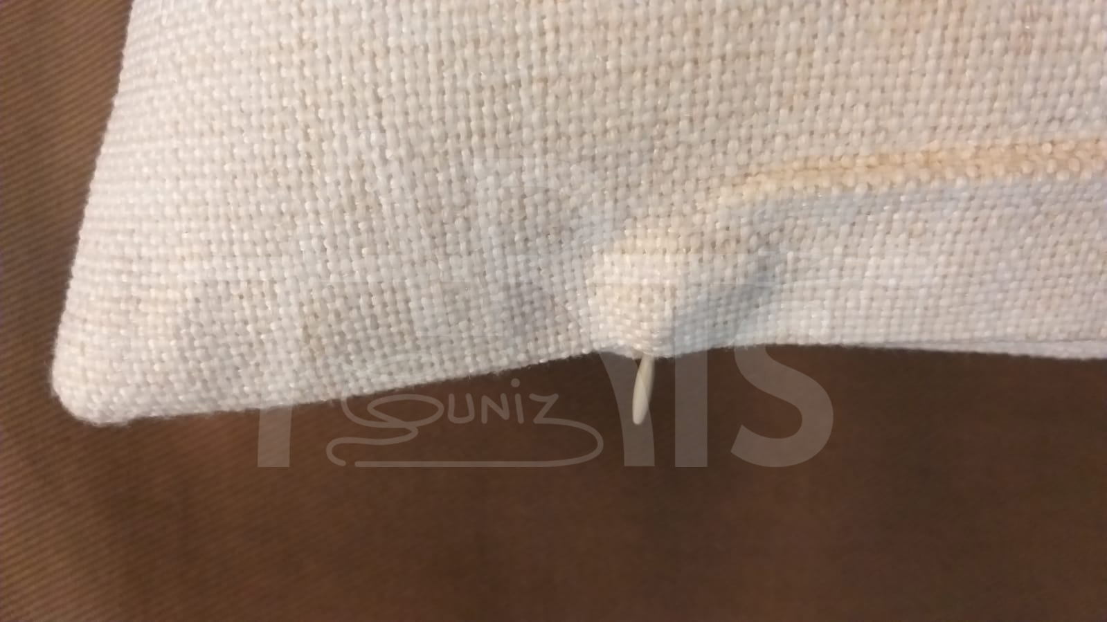 coussin en lin guniz arts