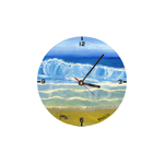 horloge ronde guniz arts vagues