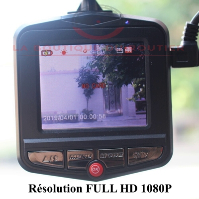 Caméra de conduite Dashcam + carte 32GB offerte
