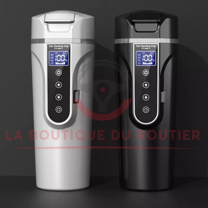 Tasse bouilloire chauffante intelligente 12V-24V Mug café design