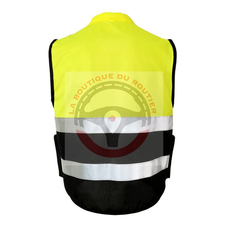 Gilet jaune de signalisation sécurité routière - XXXL - réfléchissant haute  visibilité - Straße Tech ® - Équipement et matériel de sécurité - Achat &  prix