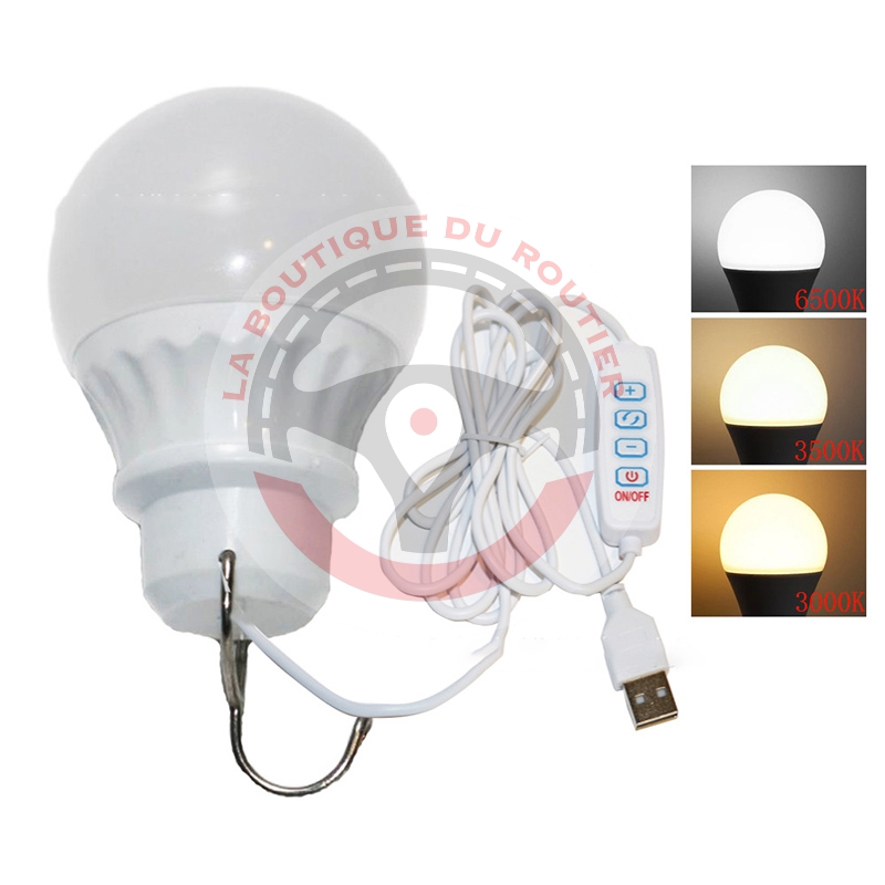 ampoule-led-voyage-déplacement-usb-camping-nomade
