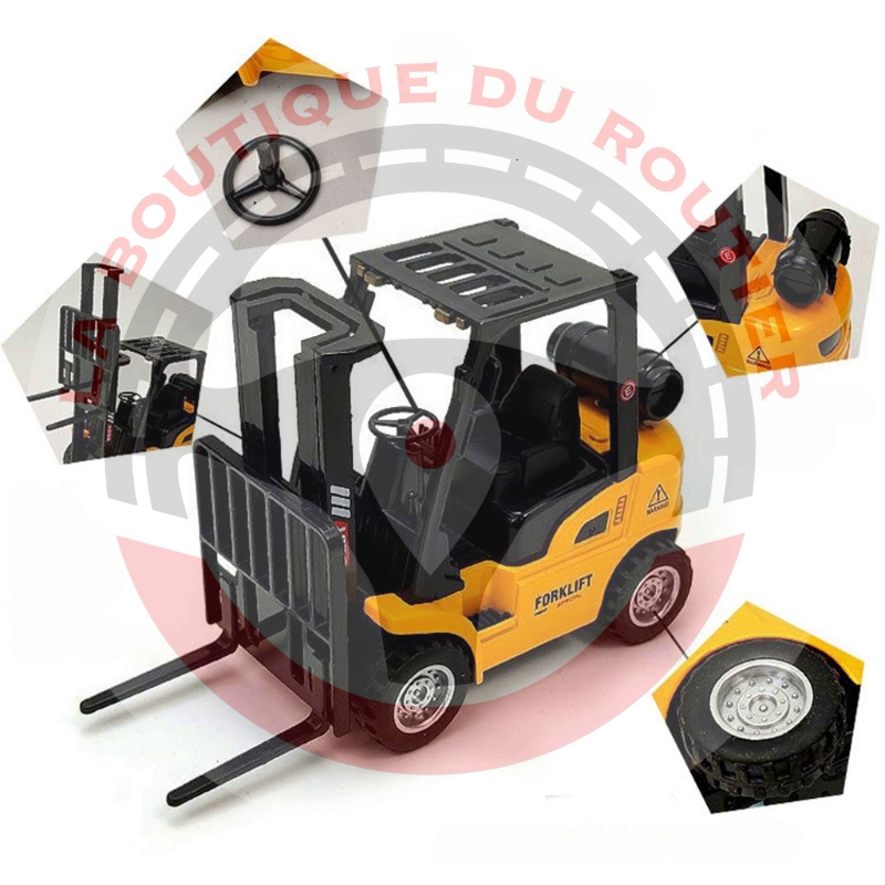 Chariot élévateur miniature jouet - Modélisme - Miniature -  laboutiqueduroutier