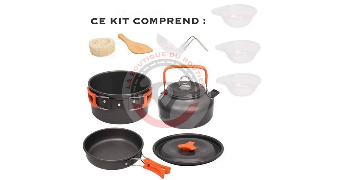 Ensemble de cuisson au bois CampStove 2+ de BioLite BNA0100