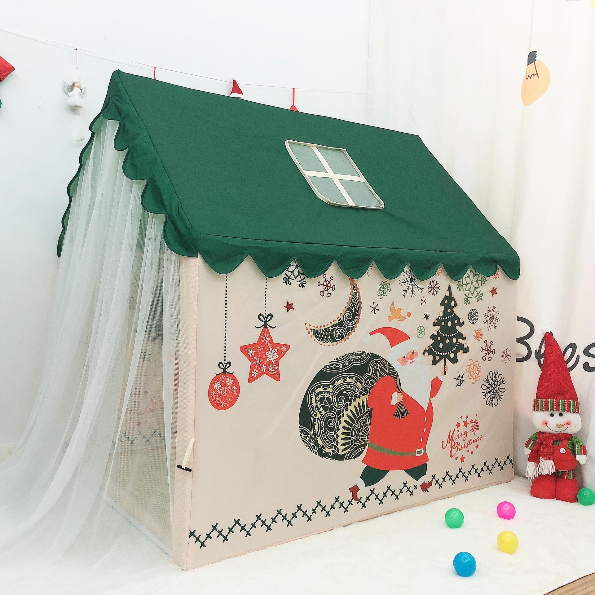 Cadeau De Noël Tente Pour Enfants Maison De Princesse - Temu Canada